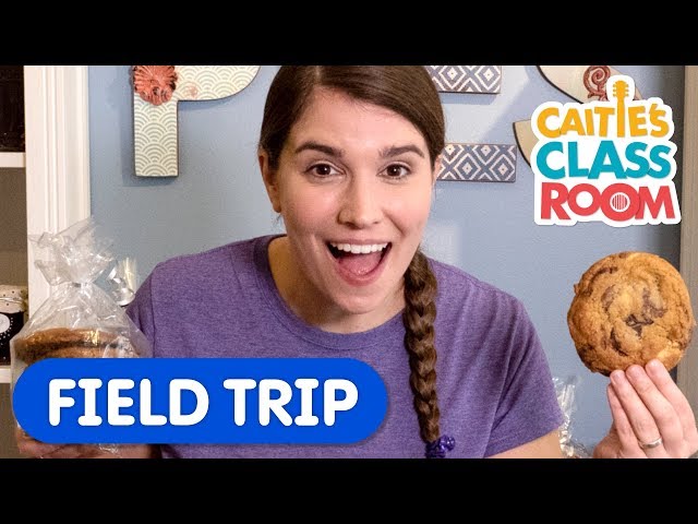 Visit A Bakery & Make Delicious Cookies! | Caitie's Classroom Field Trip | Food Video for Kids