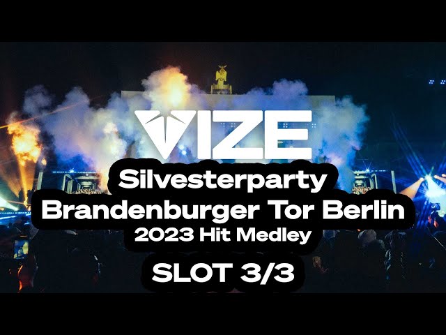 VIZE @ Silvesterparty Berlin 3/3 | 2023 Hit Medley | 01.01.2024, 0:32 | ZDF