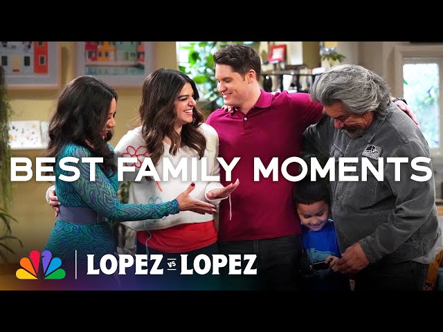 Mayan and George Lopez Lead the Most Heartwarming Family Moments | Lopez vs Lopez | NBC