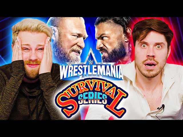 CAN YOU NAME EVERY WWE WRESTLEMANIA MAIN EVENT? | Survival Series