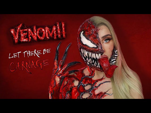 Carnage SFX Makeup Tutorial - I'M BACK!!