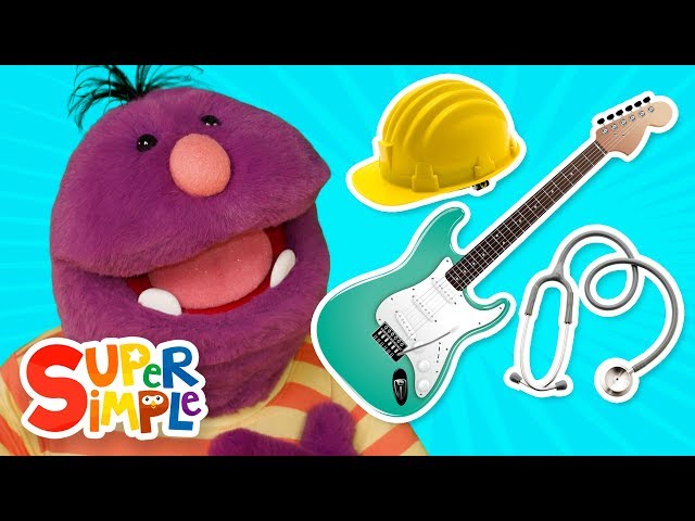 Learn About Jobs & Occupations with Milo The Monster