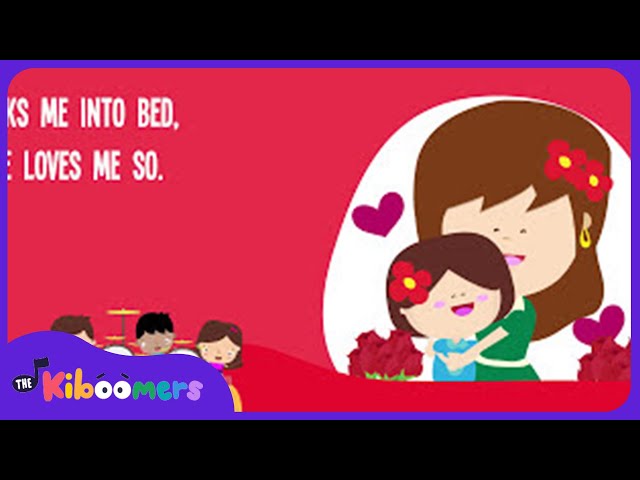 Mommy Love Lyric Video - The Kiboomers Preschool Songs for Mother's Day