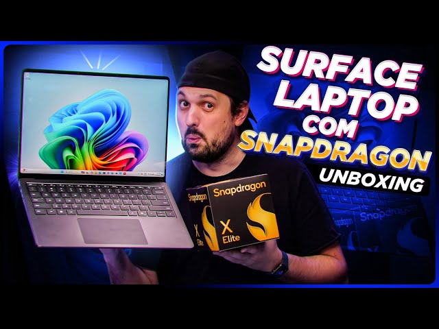 Surface Laptop com Snapdragon: Unboxing e Hands On!