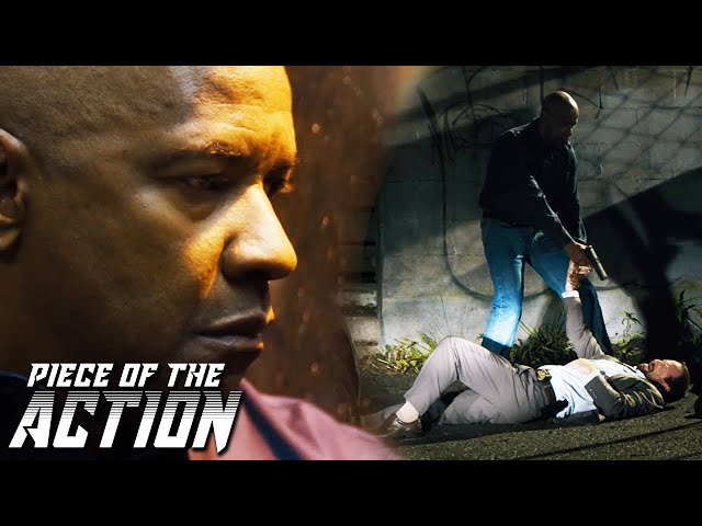 The Equalizer | McCall Fights Two Dirty Cops (ft. Denzel Washington)