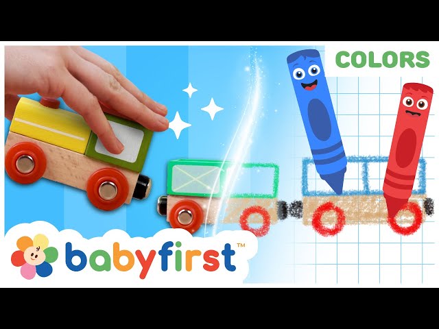 Toddler Learning Video |⭐️COLOR CREW MAGIC - NEW SHOW!⭐️| Enchanted Toys Come to Life | Babyfirst TV