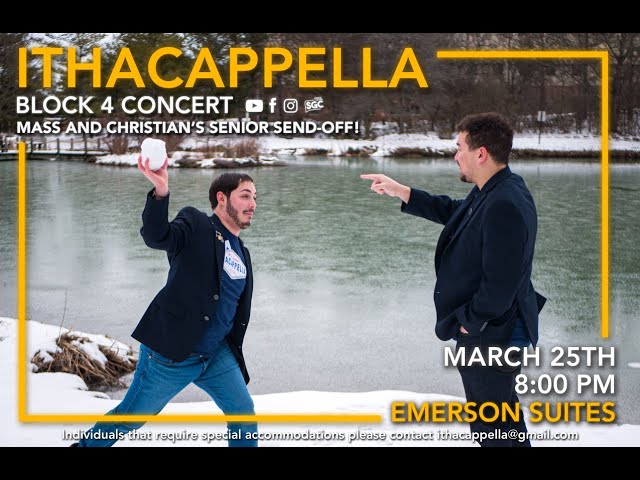 Ithacappella Block 4 Concert (2023)