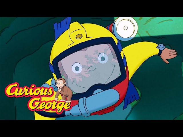 George Takes a Dive 🐵 Curious George 🐵 Kids Cartoon 🐵 Kids Movies 🐵 Videos for Kids