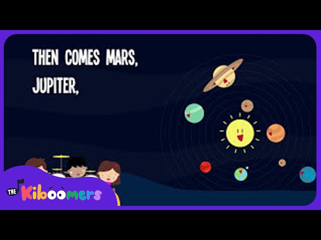 Planet Song Lyric Video - The Kiboomers Preschool Songs & Nursery Rhymes About Space