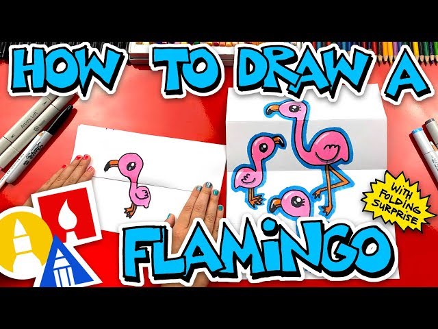 How To Draw A Flamingo Folding Surprise