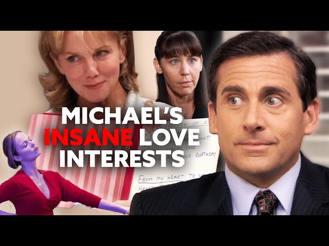 michael scott's love interests but they get increasingly deranged | The Office US | Comedy Bites