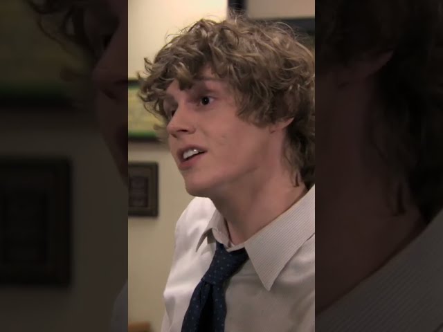 #Shorts | remember when evan peters was on the office? | Comedy Bites