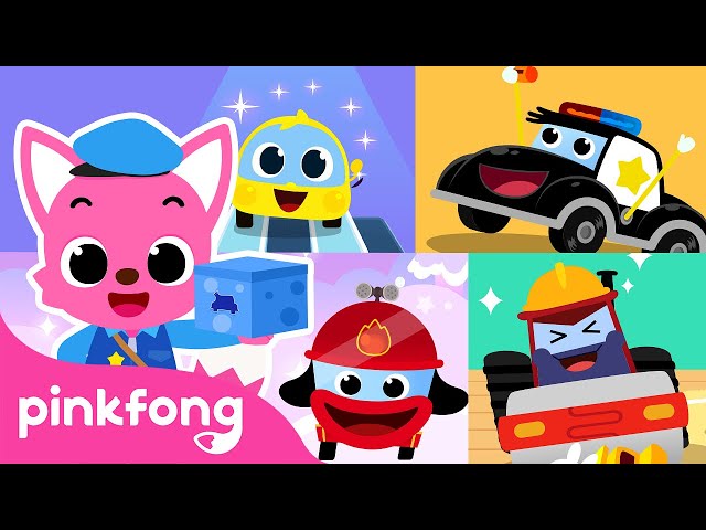 Airplane, Super Fast Train and More Car Songs for Kids | Pinkfong Baby Shark Official