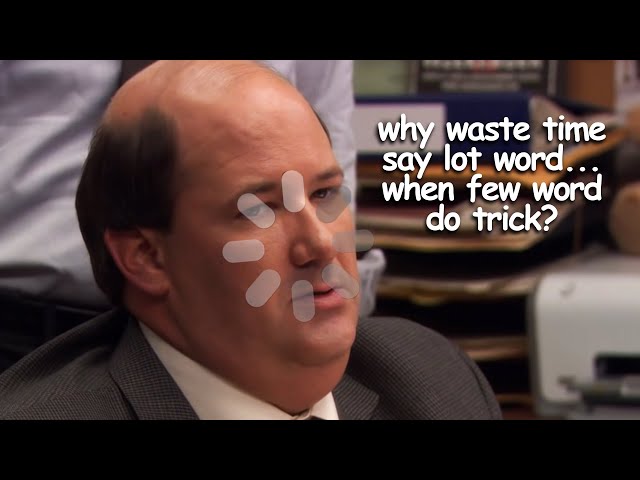 Kevin Does Small Talk | The Office US | Comedy Bites