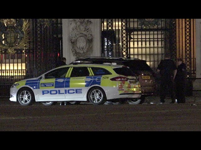 Man arrested at Buckingham Palace, controlled explosion