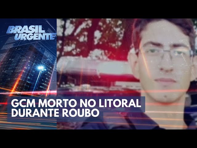GCM morto no litoral: familiares se despedem de Pedro | Brasil Urgente