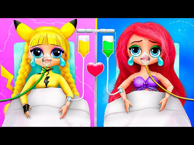 Pikachu and Ariel are Expecting a Baby! 32 DIYs for LOL OMG