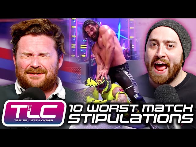 10 Worst Wrestling Match Stipulations | Tables, Lists & Chairs