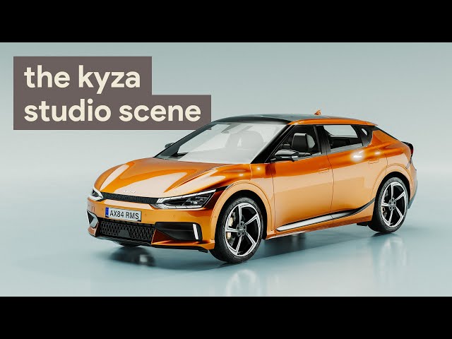 Recreating The Kyza's Signature Studio Scene in KeyShot