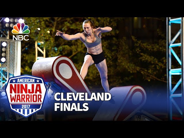 Allyssa Beird at the Cleveland City Finals - American Ninja Warrior 2017