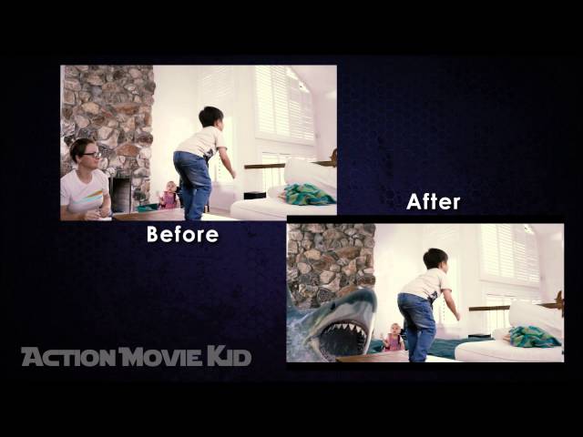 James vs. Shark - VFX Before and After