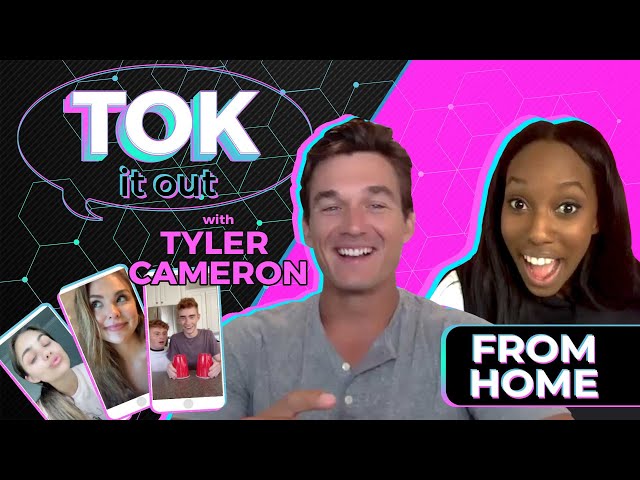 'Tok It Out': Tyler Cameron Reacts to Bachelor Nation TikToks, Quarantine Beard, and Collabs