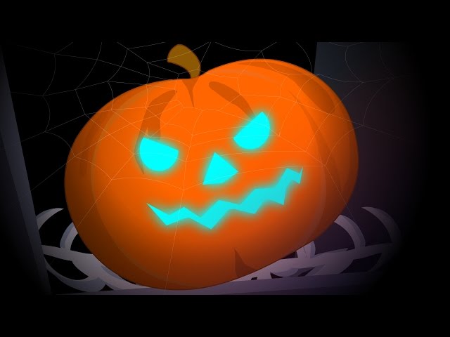 Scary Pumpkin | Happy halloween | kids nursery rhyme | baby song | video for preschoolers