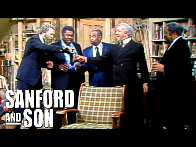 Fred And Friends Drink After Junior Cooper's Funeral | Sanford and Son
