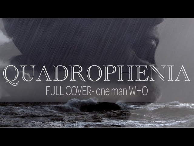 QUADROPHENIA- Full album cover- one man Who