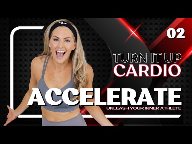 30-Minute Turn It Up Cardio Workout - No Equipment Home Workout!