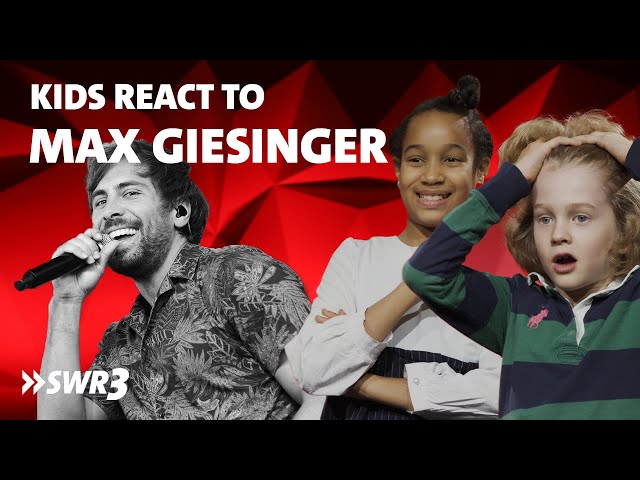 Kinder reagieren auf Max Giesinger