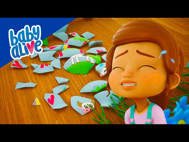 Baby Alive Official 👶🏾 Charlie's Broken Vase 👶🏽BRAND NEW EPISODE 15⭐️Kids Videos and Baby Cartoons 💕