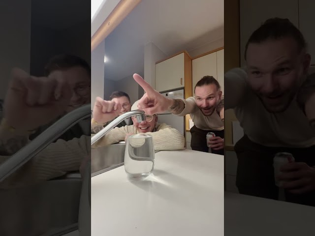 Friends' Video of Water Cup Challenge Goes Viral