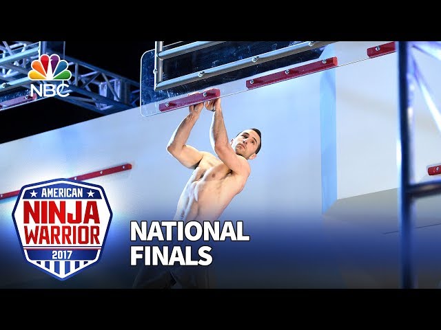 Joe Moravsky at the Las Vegas National Finals: Stage 3 - American Ninja Warrior 2017