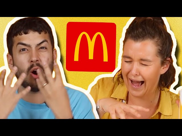 Aussies Try Each Other's Macca's Lunches