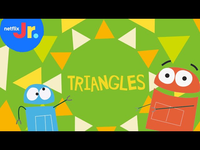 Learn Triangles! 🔺 Shapes Songs with the StoryBots | Netflix Jr