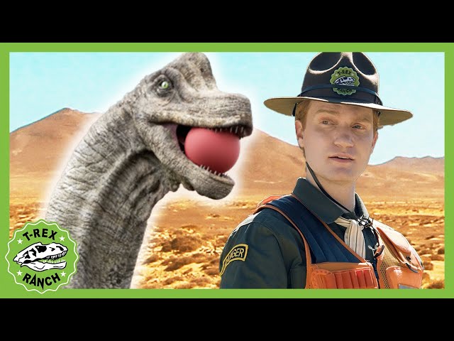 NEW! The Smores Mission - Play with the Park Rangers! T-Rex Ranch Dinosaur Videos