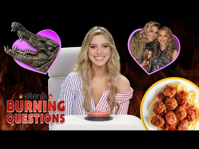 YouTuber & Singer Lele Pons Tells All in Ellen's 'Burning Questions'