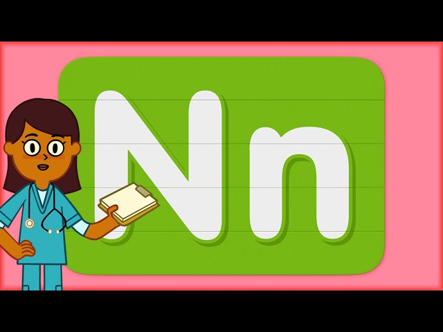 Learn words that start with the letter "N" | Turn & Learn ABCs