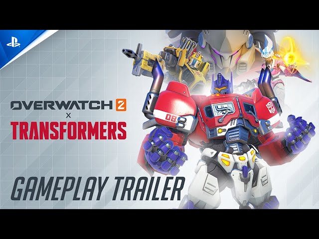 Overwatch 2 x Transformers - Gameplay Trailer | PS5 & PS4 Games