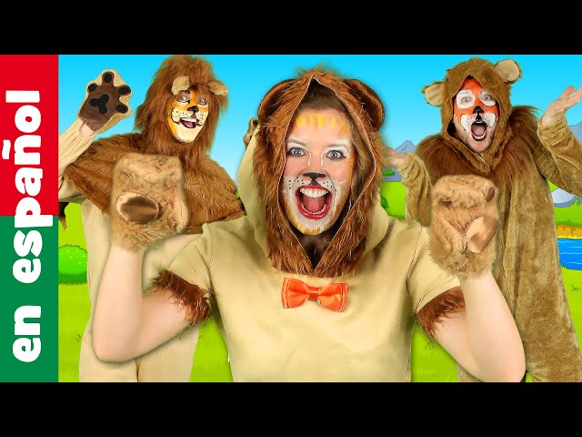 Canción del León - ¿Qué Sonido Hace un León? | Canción Infantil de Sonidos de Animales