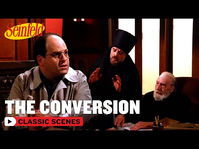 George Wants To Become Latvian Orthodox | The Conversion | Seinfeld