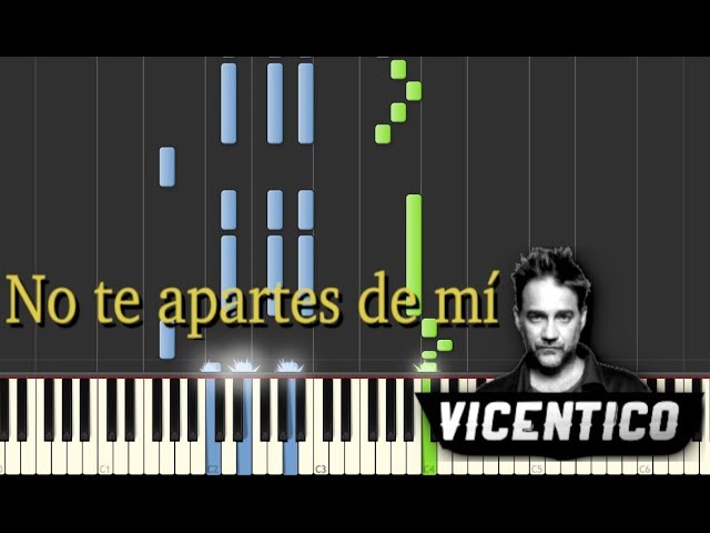 No te apartes de mí - Vicentico / Piano Tutorial / EA Music