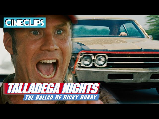 Chased By The Cops! | Talladega Nights | CineClips
