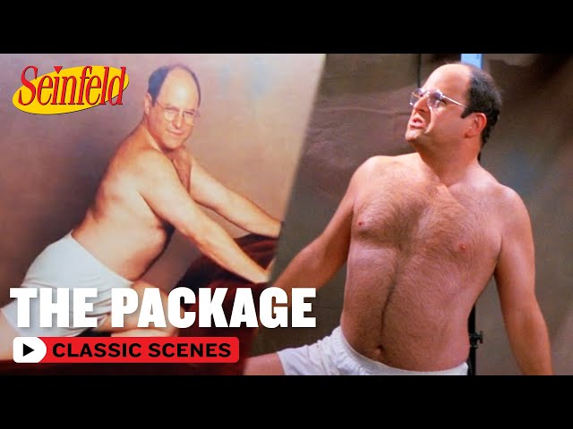 George's Underwear Photoshoot | The Package | Seinfeld