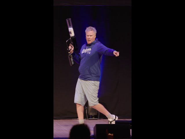 Will Ferrell at Dodgers Comedy Night at The Orpheum Theatre #NetflixIsAJokeFest