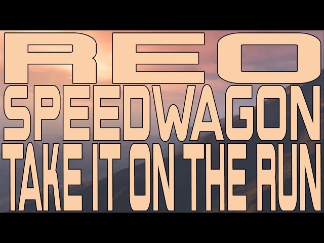 REO Speedwagon - Take It On The Run (Instrumental Cover)