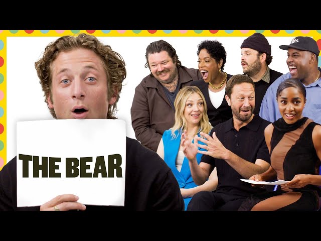 'The Bear' Cast Test How Well They Know Each Other | Vanity Fair