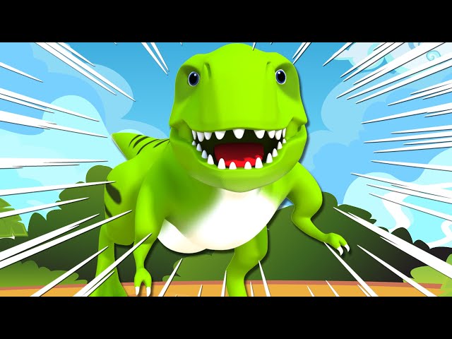 T-Rex Dinosaur Song + More Kids Songs Collection by @AllBabiesChannel