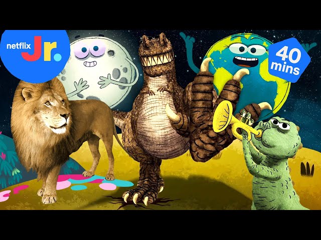 StoryBots Mega Mashup: Animals, Dinosaurs & Space Songs for Kids 🌎 Netflix Jr